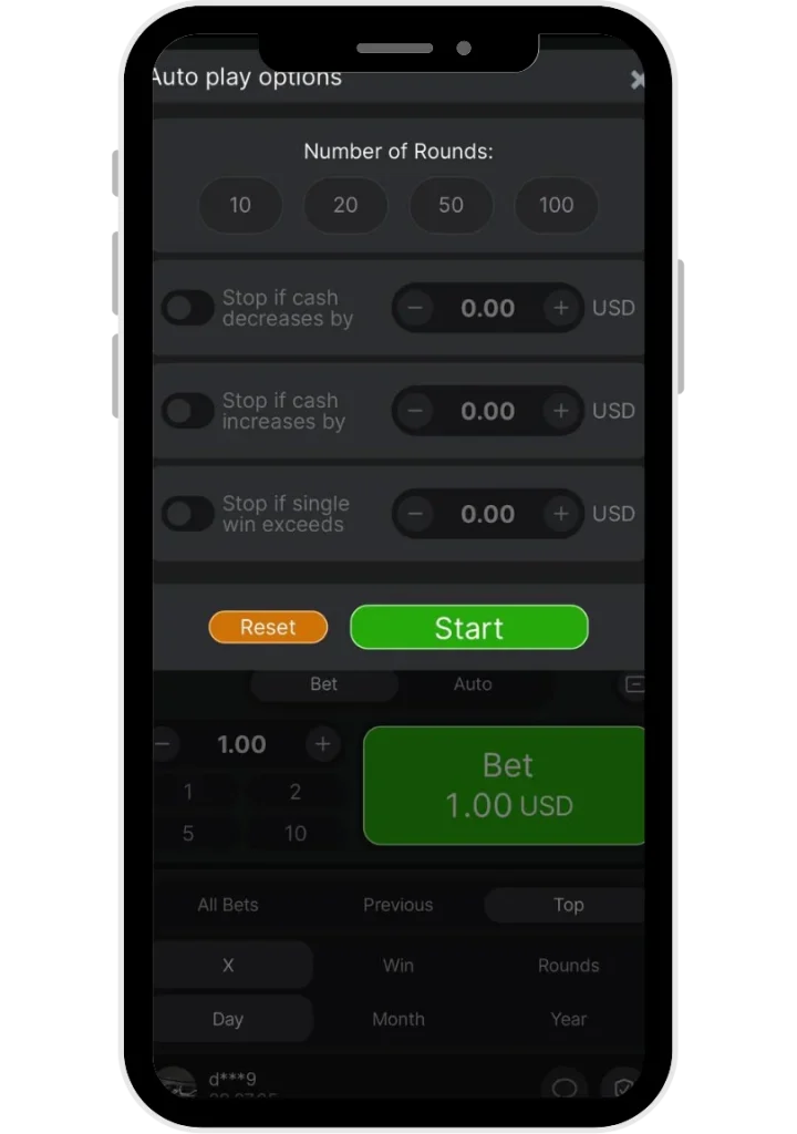 aviator autoplay options